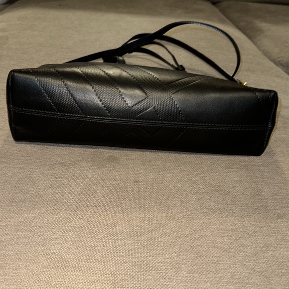 BURBERRY SMOOTH LEATHER CHECK SMALL CHICHESTER CLUTCH Bag - Picture 5 of 8